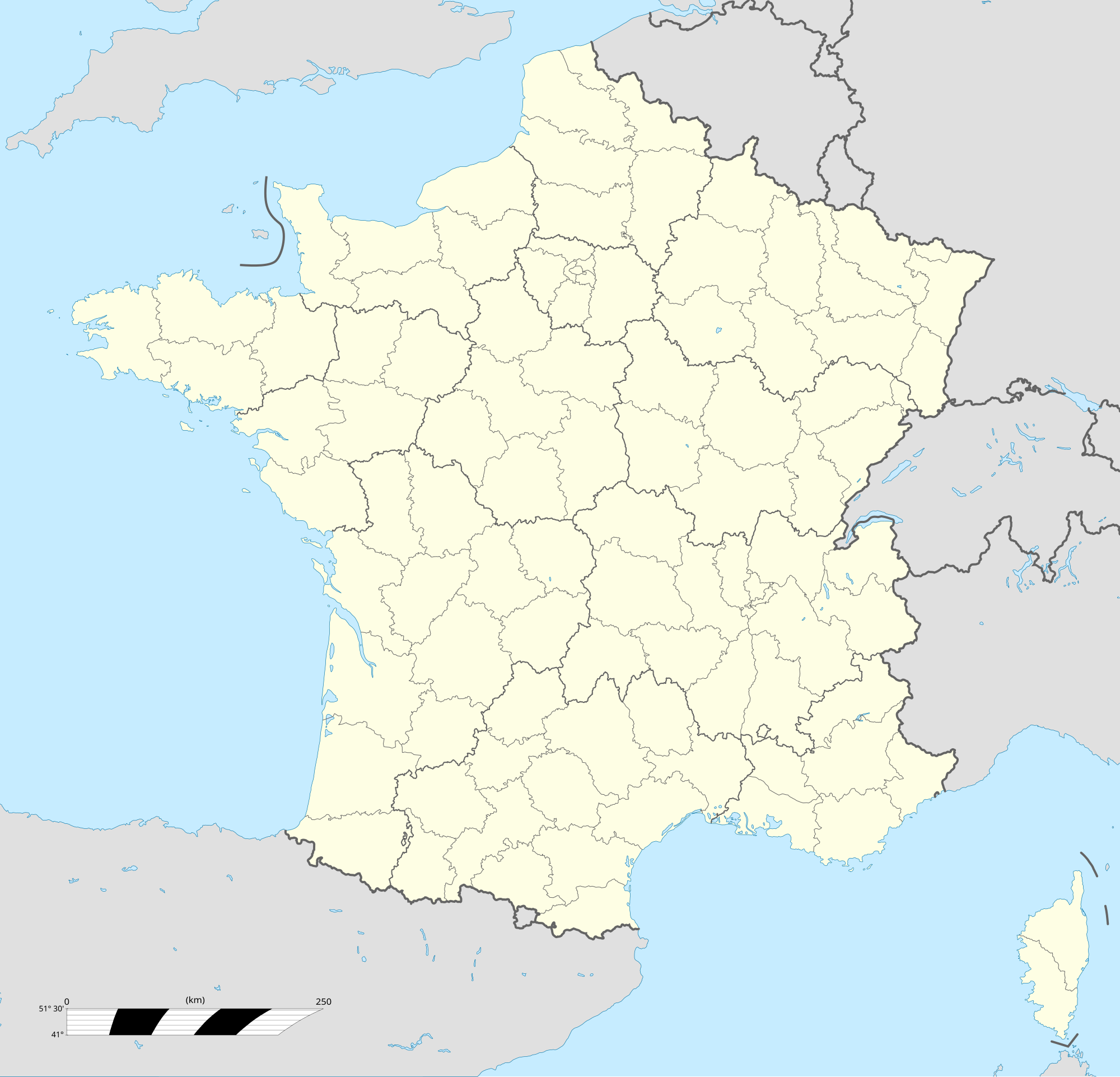 Carte de France